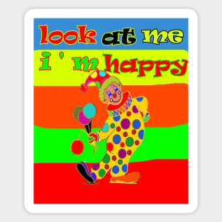 look at me I m happy Sticker